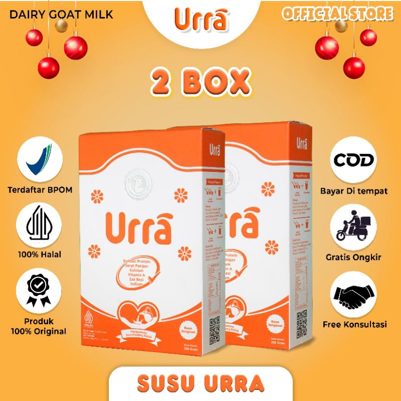 

Isi 2 Box Susu kambing Saneen URRA ( Susu Penambah Berat Badan & tinggi Badan dll )