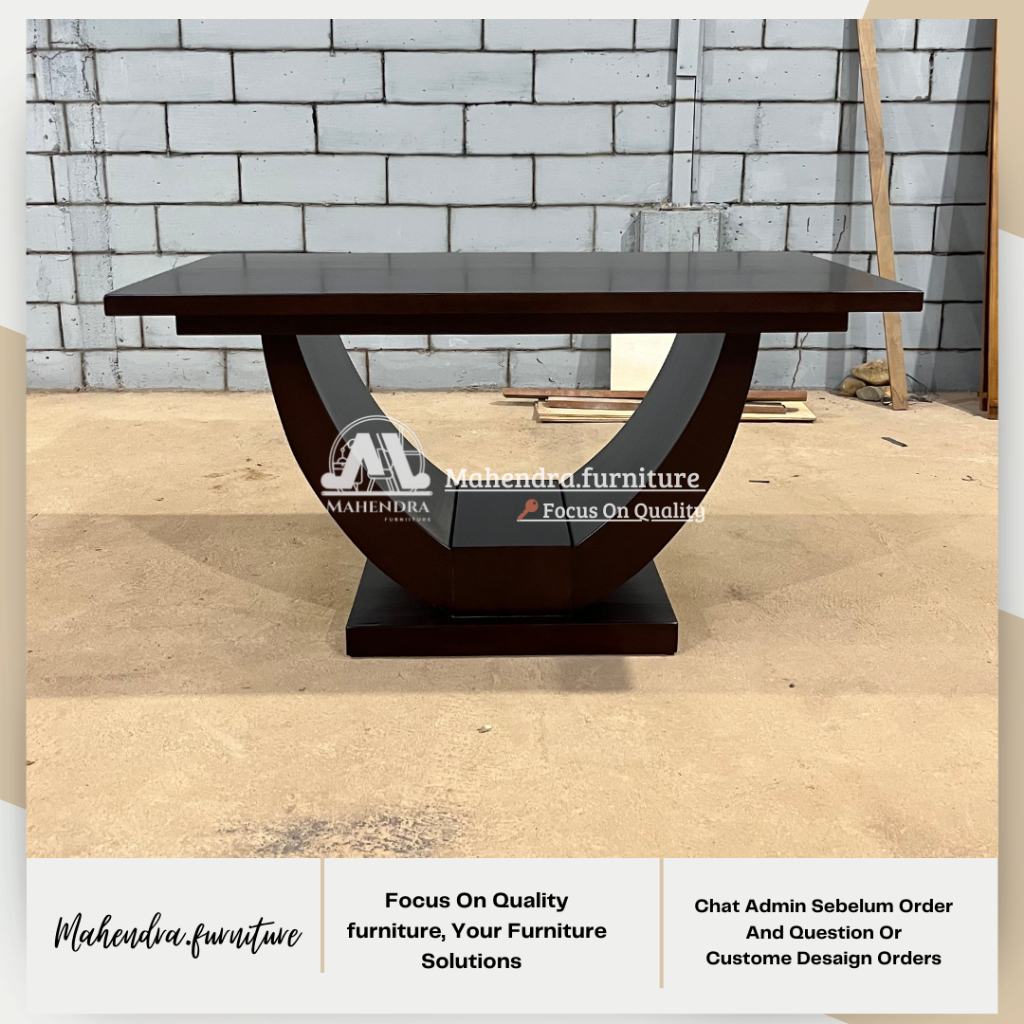 Meja Makan Jati Mininimalis Modern Meja Makan Jati Solid Modern Meja Makan Minimalis Modern