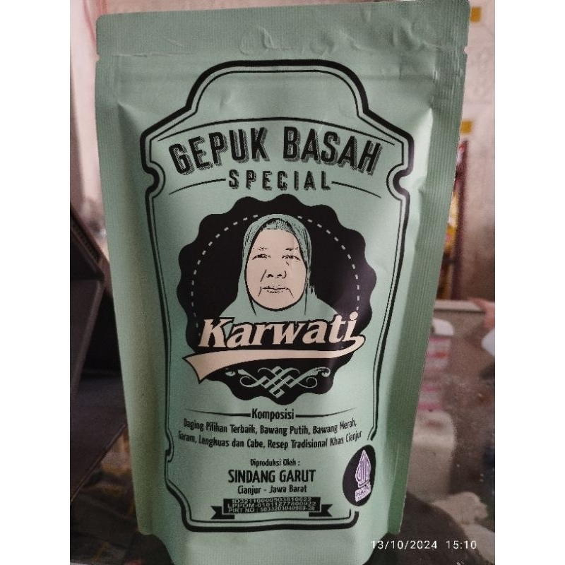 

GEPUK BASAH KARWATI 100G