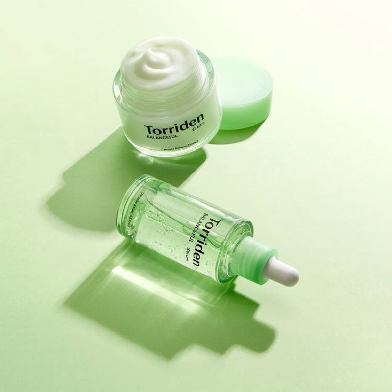 Torriden Balanceful Cica Series | Soothing Cream | Cleanser | Serum 50ML | Toner Pad 60pad | Trial K