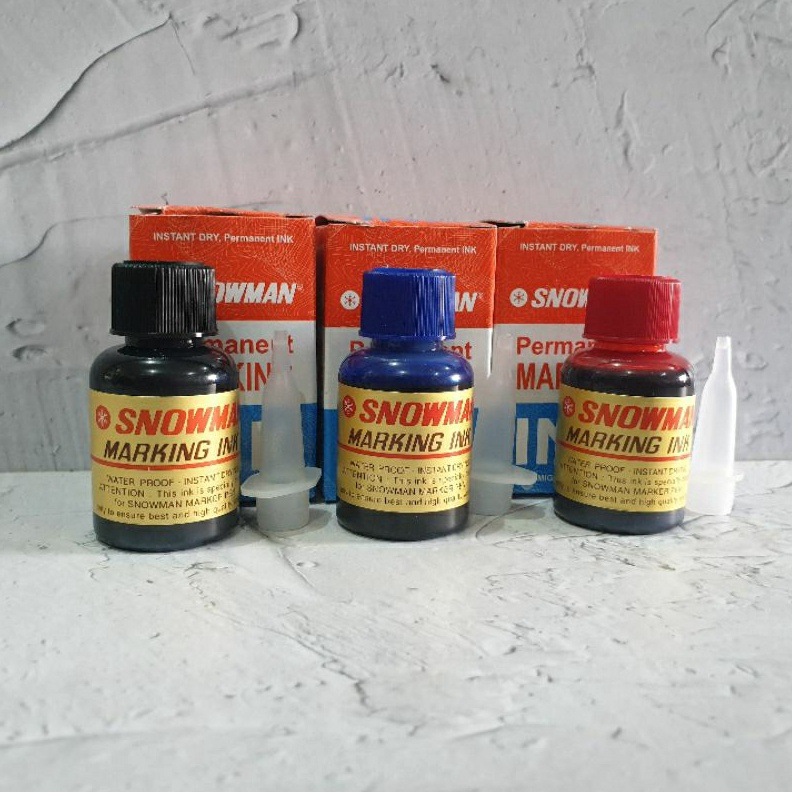 

KODE E1P6 Tinta Snowman Permanent