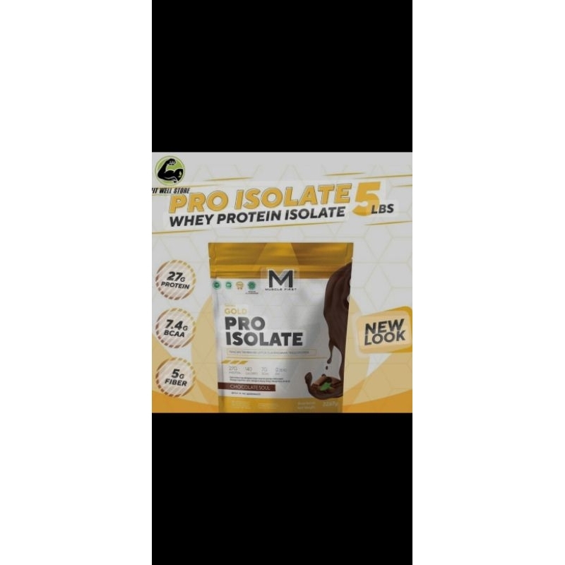 muscle first gold pro isolate  5lbs 2267g