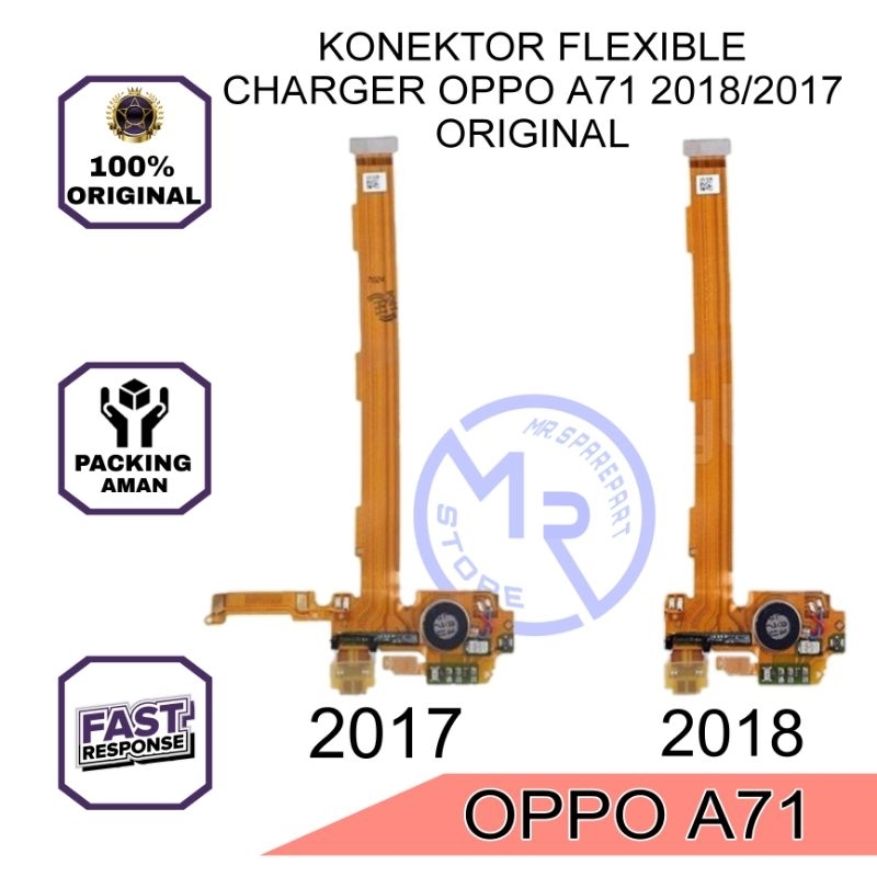 KONEKTOR FLEXIBLE CHARGER OPPO A71 (2017) / OPPO A71 (2018) ORIGINAL