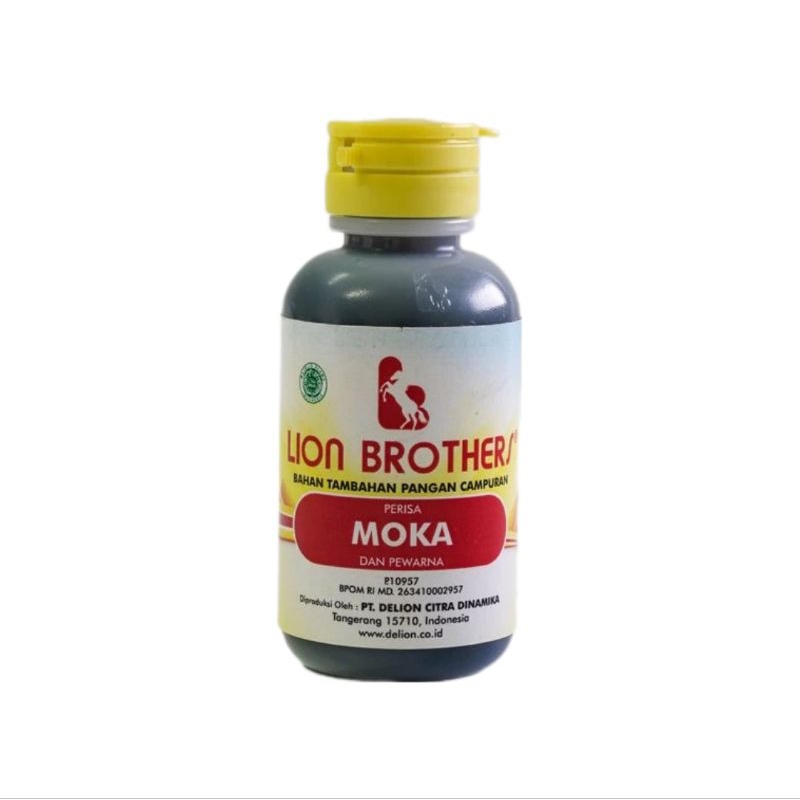 

Lion Brothers Bahan Tambahan Pangan Campuran Perisa MOKA dan Pewarna 55g - Pcs
