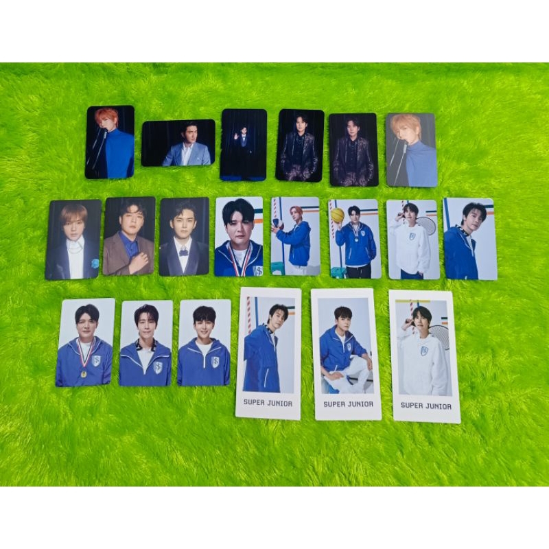 photo card pc official season greeting 2021 benefit SG 2021 super junior donghae kyuhyun eunhyuk dll