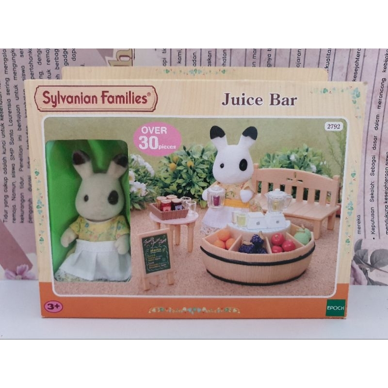 Sylvanian Families  - Juice Bar (Preloved)