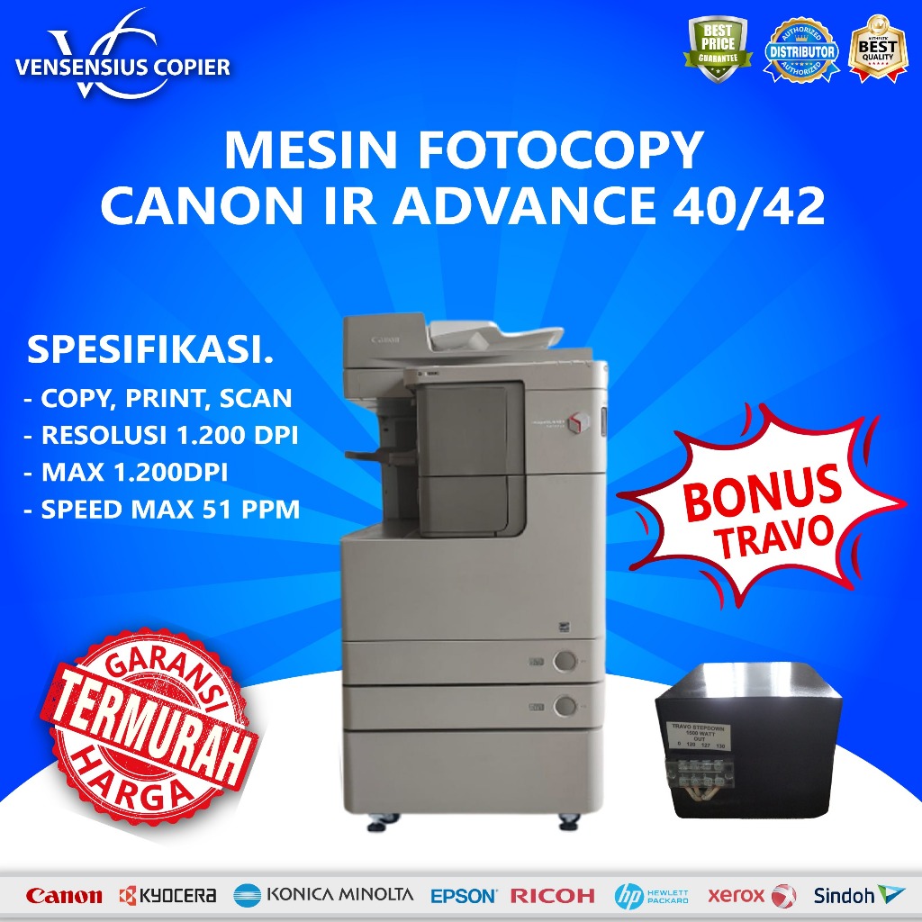 MESIN FOTOCOPY CANON IRA 4035