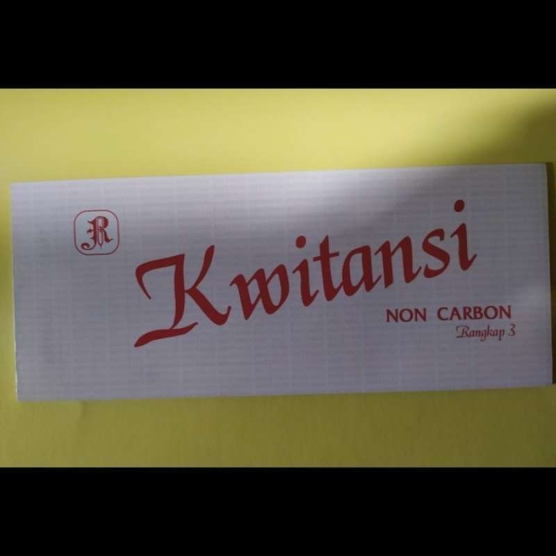 

Buku Kwitansi 3 Rangkap - Buku Kwitansi 3ply ( pcs )