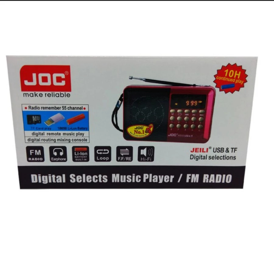 COD Radio Bluetooth JOC Digital FM/SD/USB/MP3 Player//Radio JOC//RADIO MINI JOC TERMURAH//RADIO MURO
