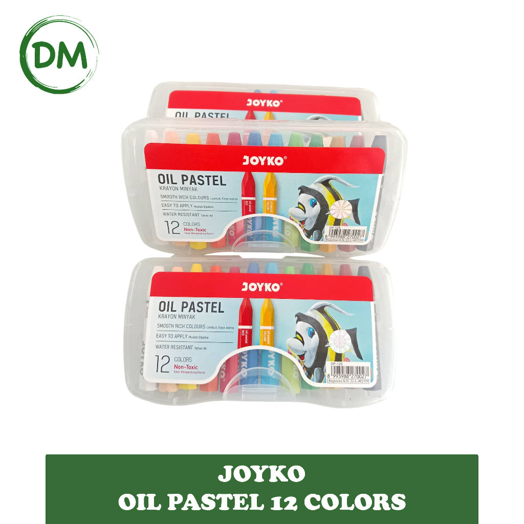 

JOYKO KRAYON 12 WARNA