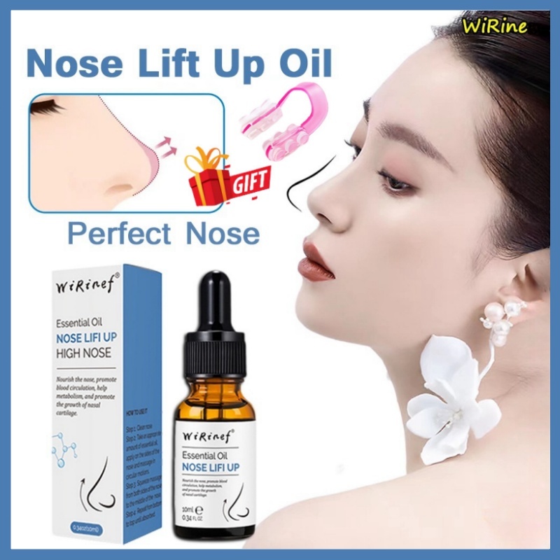 Original Serum Pemancung Hidung Permanen Gratis Penjepit Hidung Biar Mancung - Nose Lift Up Essentia