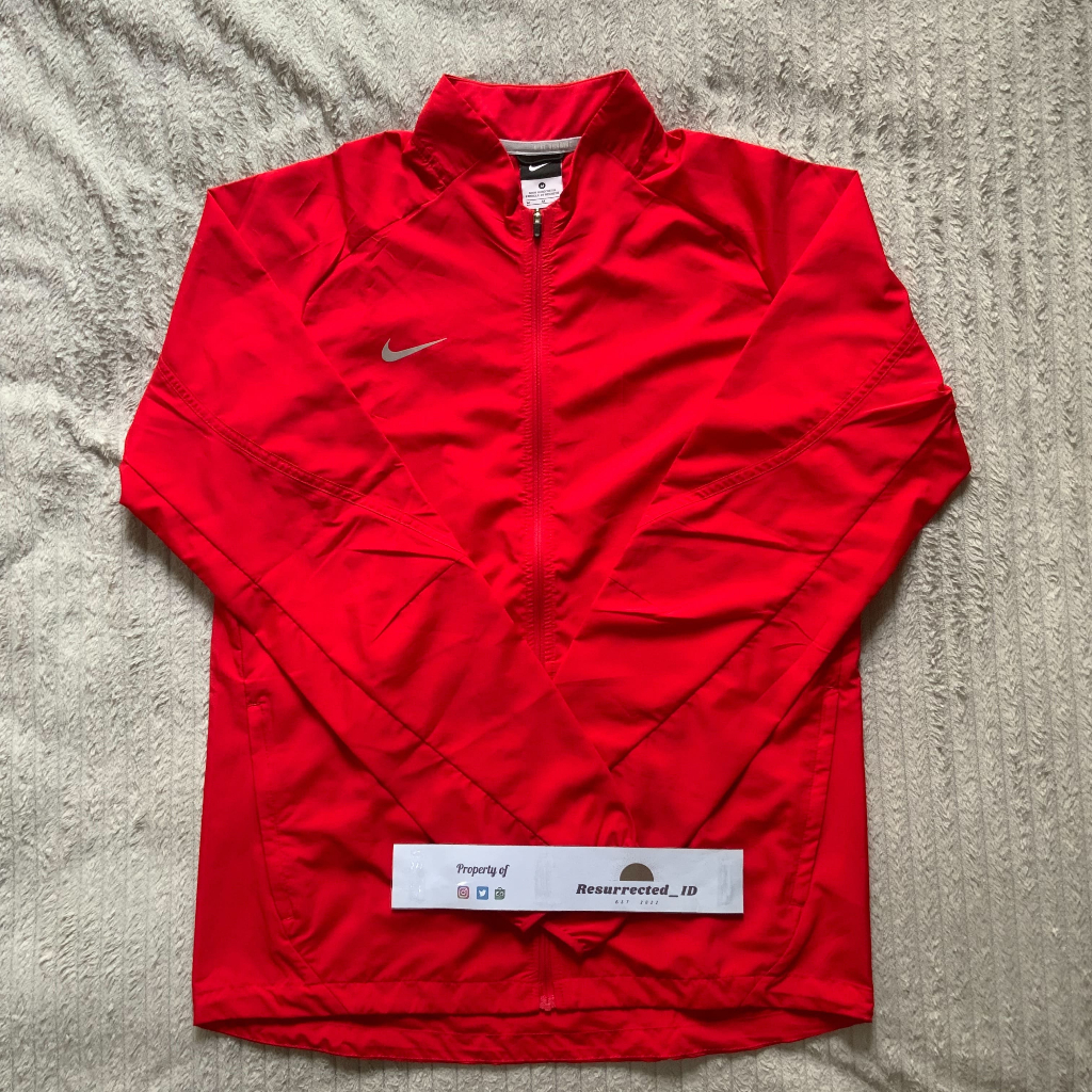 Jaket Nike Running Original Woven Windbreaker Windrunner Parasut Tracktop Training Jacket