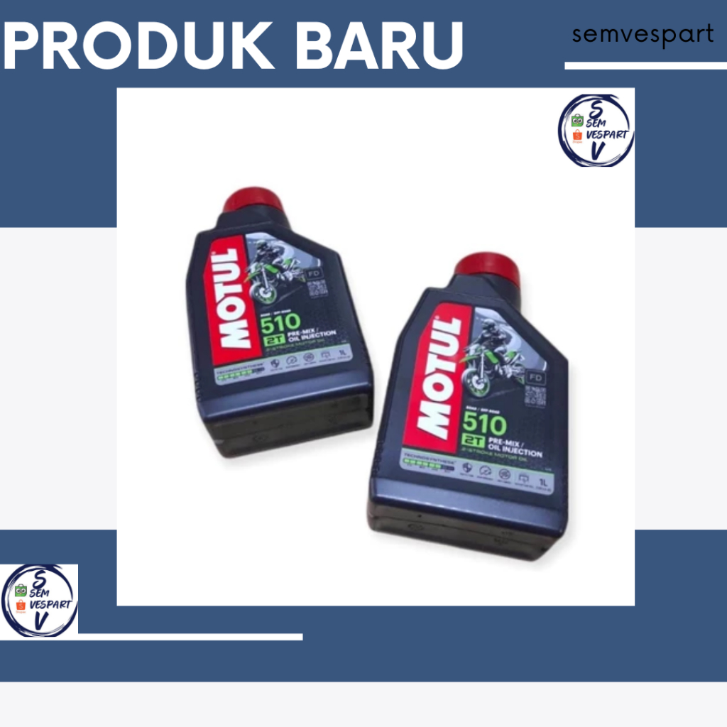 Oli samping Motul 2tak 510 vespa