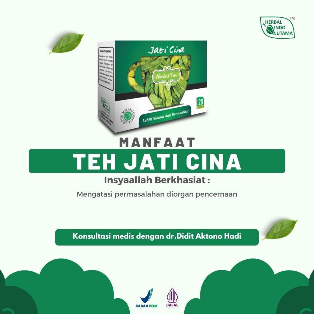 

Teh Jati Cina 20 Kantung Herbal Indo Utama