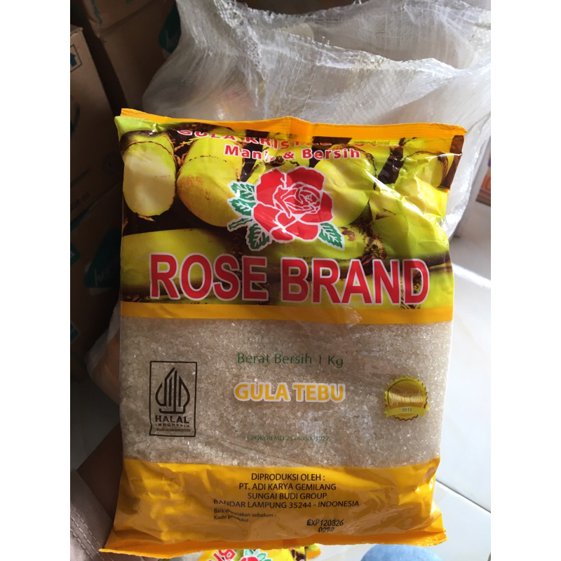 

Gula Rose Brand 1 kg - Gula Tebu