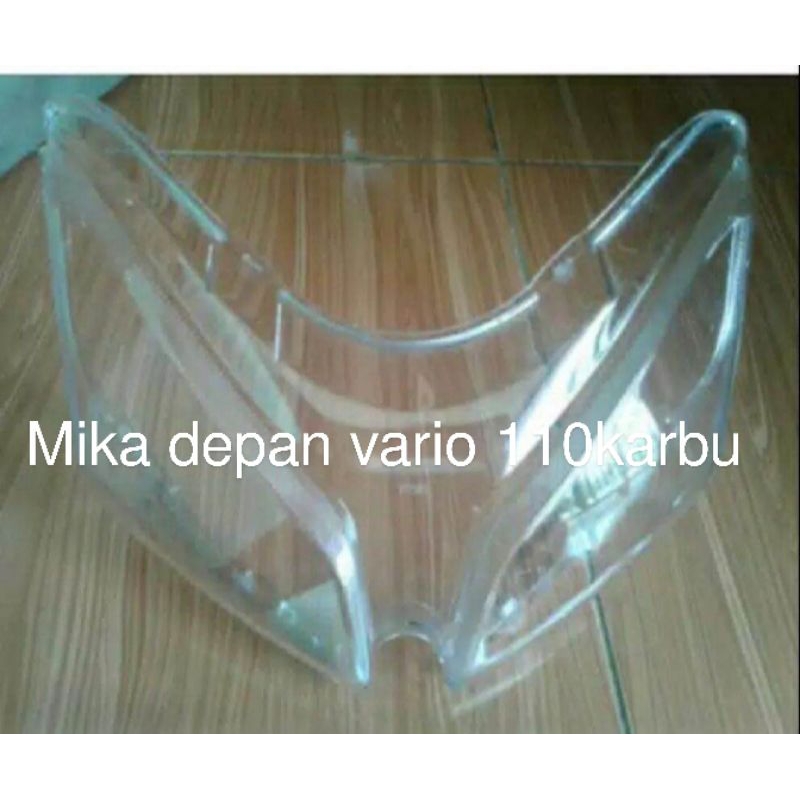 Mika kaca lampu depan Vario 110 karbu