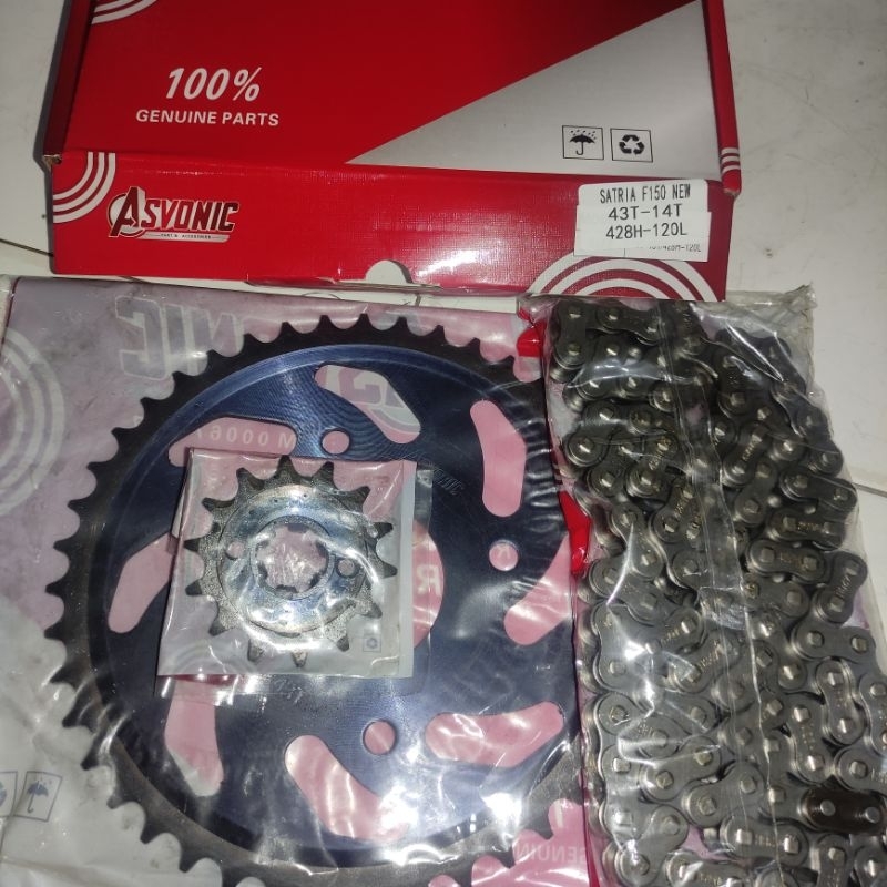 GEAR PAKET SATRIA FU NEW  FACELIFT
