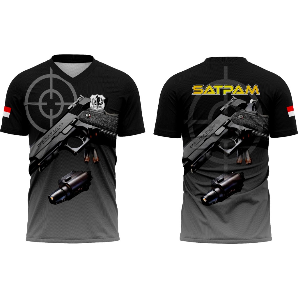 KAOS JERSEY SECURITY TERBARU / JERSEY SECURITY / KAOS SATPAM / JERSEY SATPAM FULLPRINT