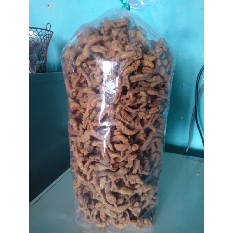 

keripik usus crispy original isi 2 kg