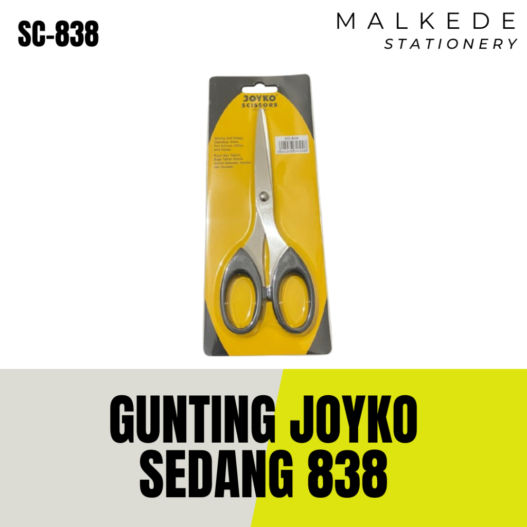 

GUNTING JOYKO SEDANG | SC-838 | GUNTING TAJAM DAN MURAH