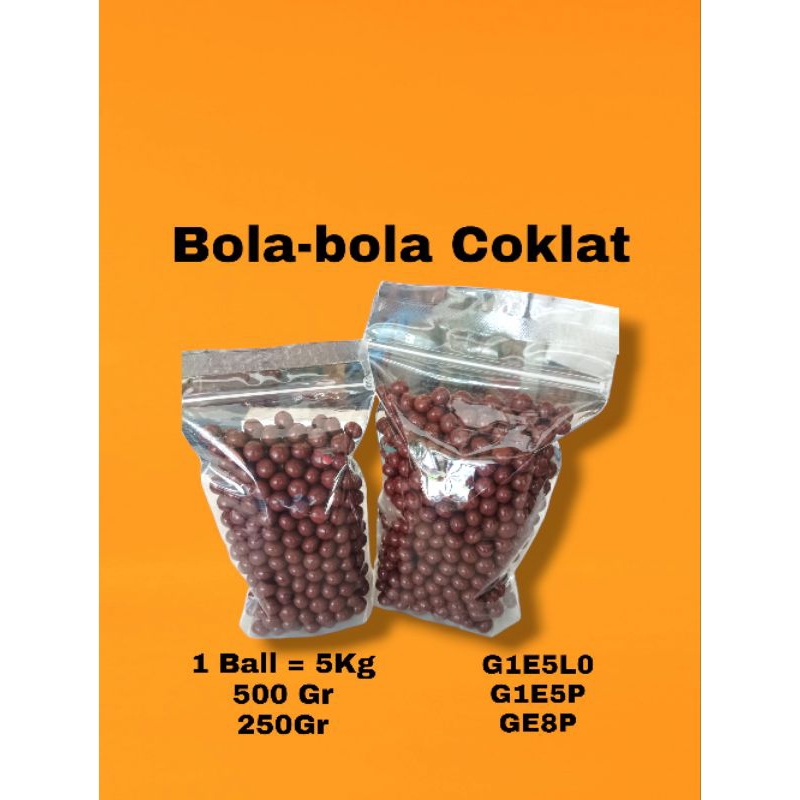 

bola-bola coklat