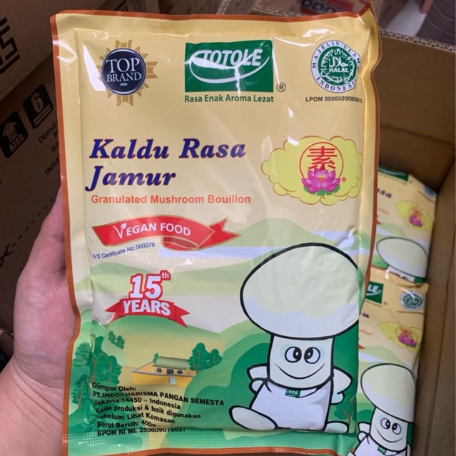 

Totole Kaldu Jamur 400 Gram