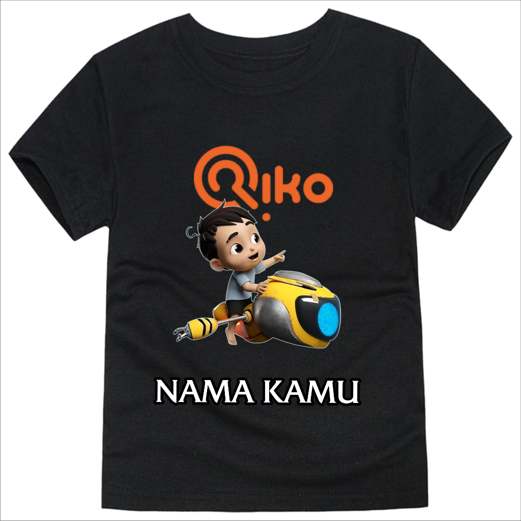 kaos anak Riko the series  baju anak Riko Laki Laki Perempuan Unisex 1-10Thn