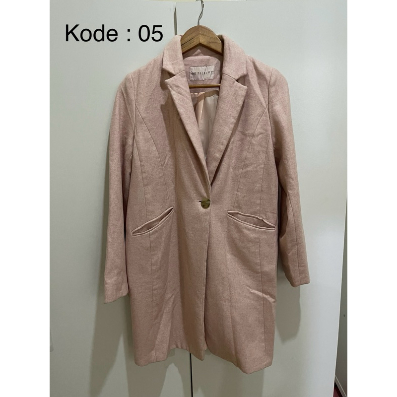[PRELOVED] - THE TILBURY Korea Coat Pink (Size S)