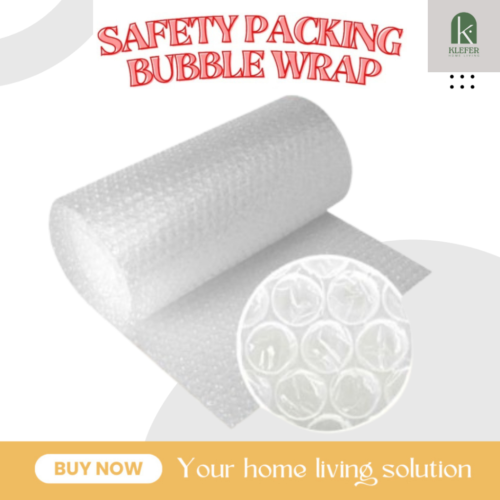 

BUBBLE WRAP SAFETY PACKING / TAMBAHAN PACKING EXTRA AMAN
