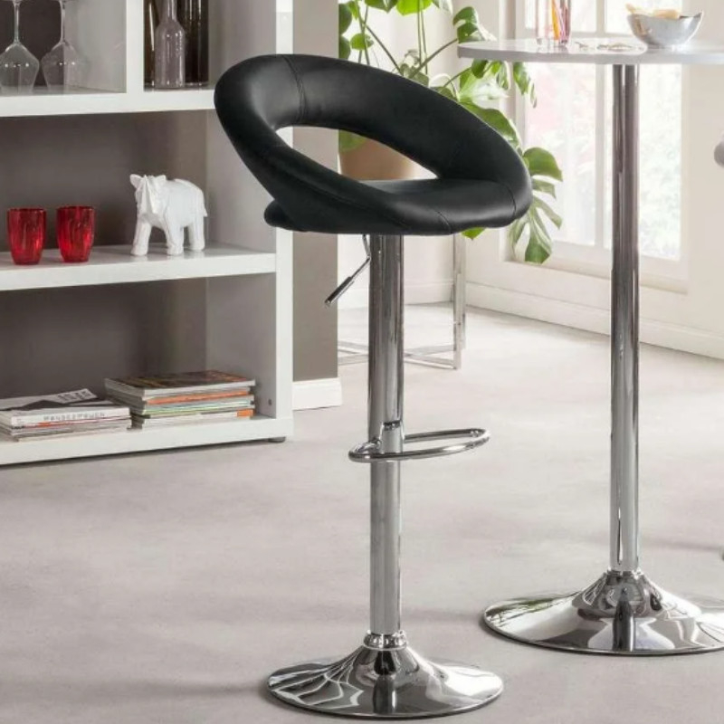 kursi bar hidrolik bar stool chair kursi cafe kursi tamu kursi adjustable bahan busa tebal