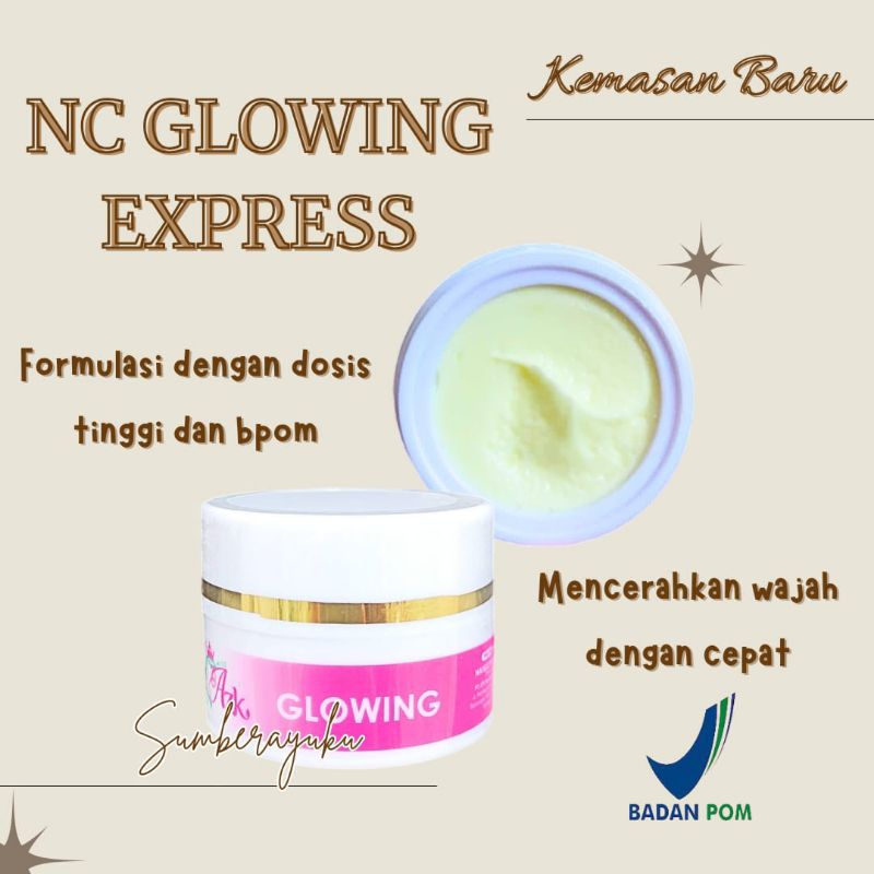 CREAM MALAM GLOWING EXPRESS