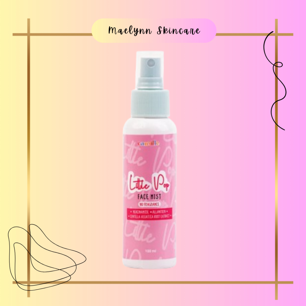 [MAELYNN READY] CAMILLE Little Pop face mist by Camille Beauty 100ml BPOM - Camile Facemist Saffron 