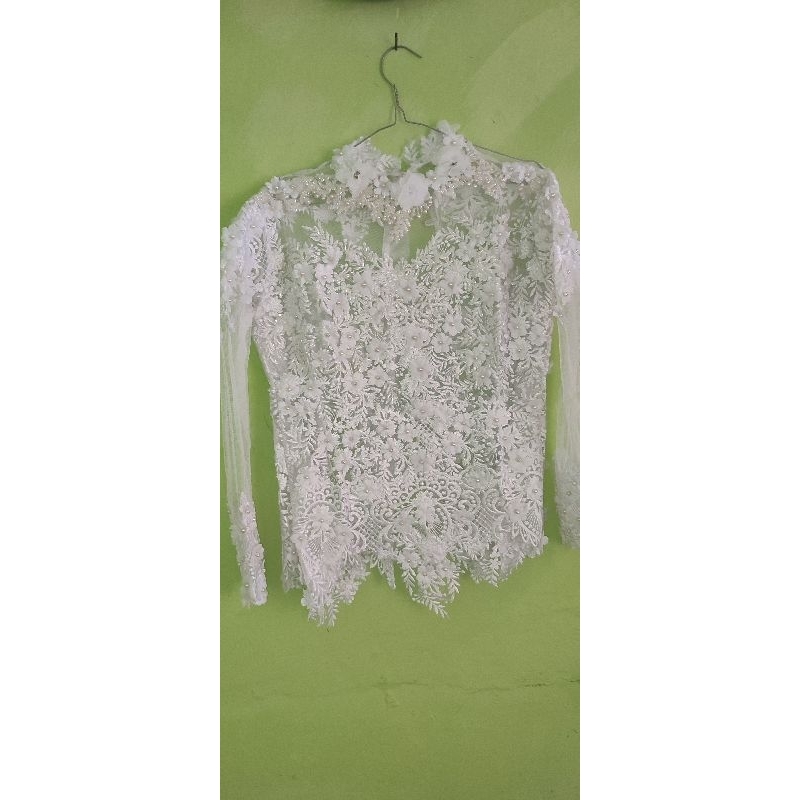 preloved 4 kebaya akad putih