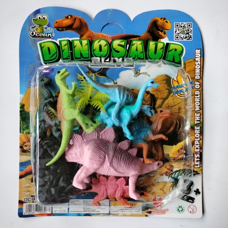 MAINAN ANAK SET DINOSAURUS