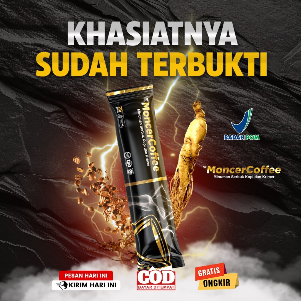 

NEW FORMULA MNCR COFFEE Khasiatnya Nampol Andalan Pria Sejati