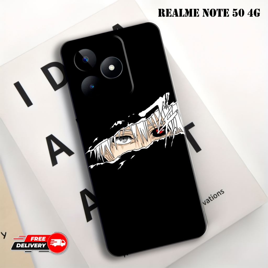 Casing Hp cocok untuk REALME NOTE 50 4G Terbaru - Softcase Fashion Case Anime Estetik - Type Lain Vi