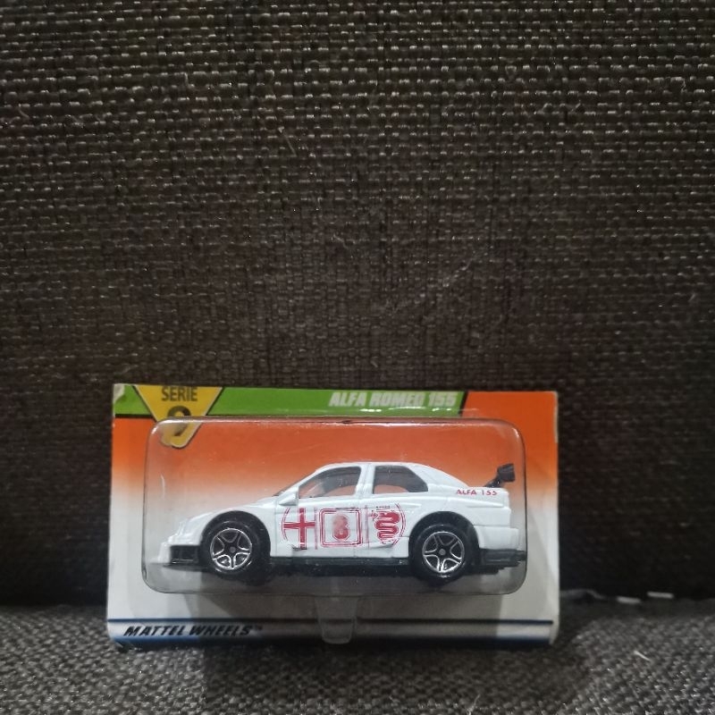 Matchbox Alfa Romeo 155 Putih 1 75 Series 1998