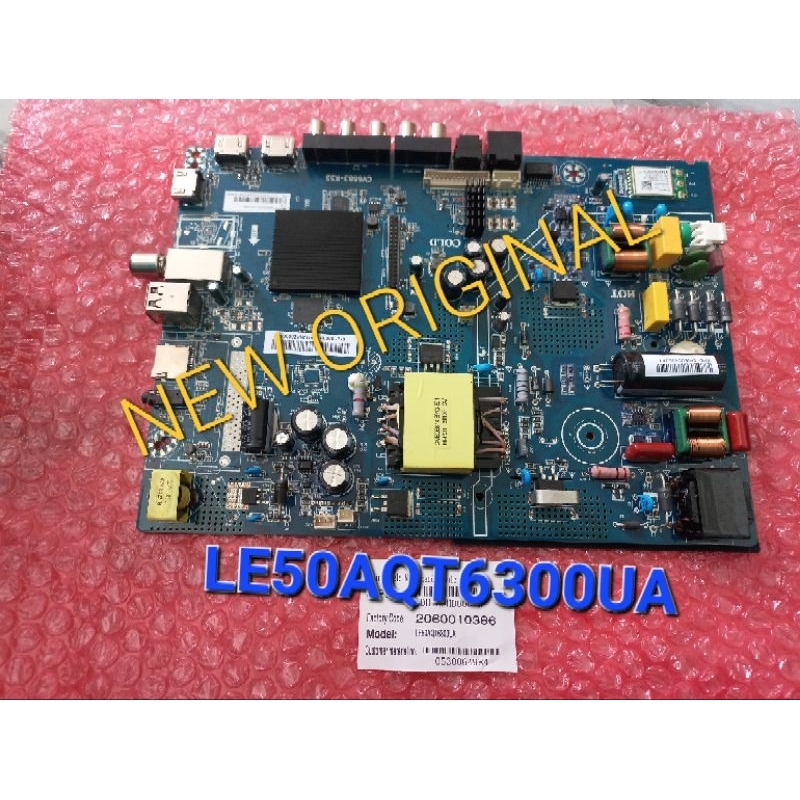 MB / MAINBOARD / MATHERBOARD / MOBO / MESIN TV LED AQUA / LE50AQT6300UA / LE50AQT6300 / 50AQT6300