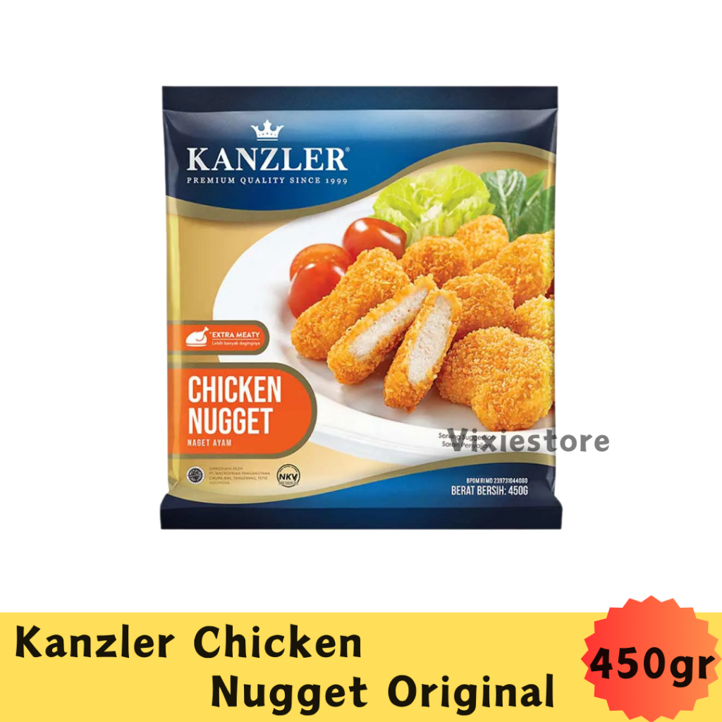 

Kanzler Chicken Nugget Original Naget Ayam 450gr
