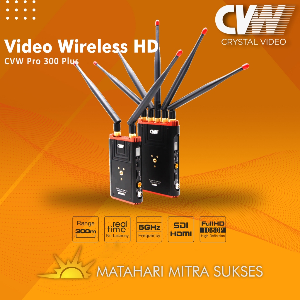 Video Wireless HD CVW Pro300 Plus (Crystal Video Wireless)