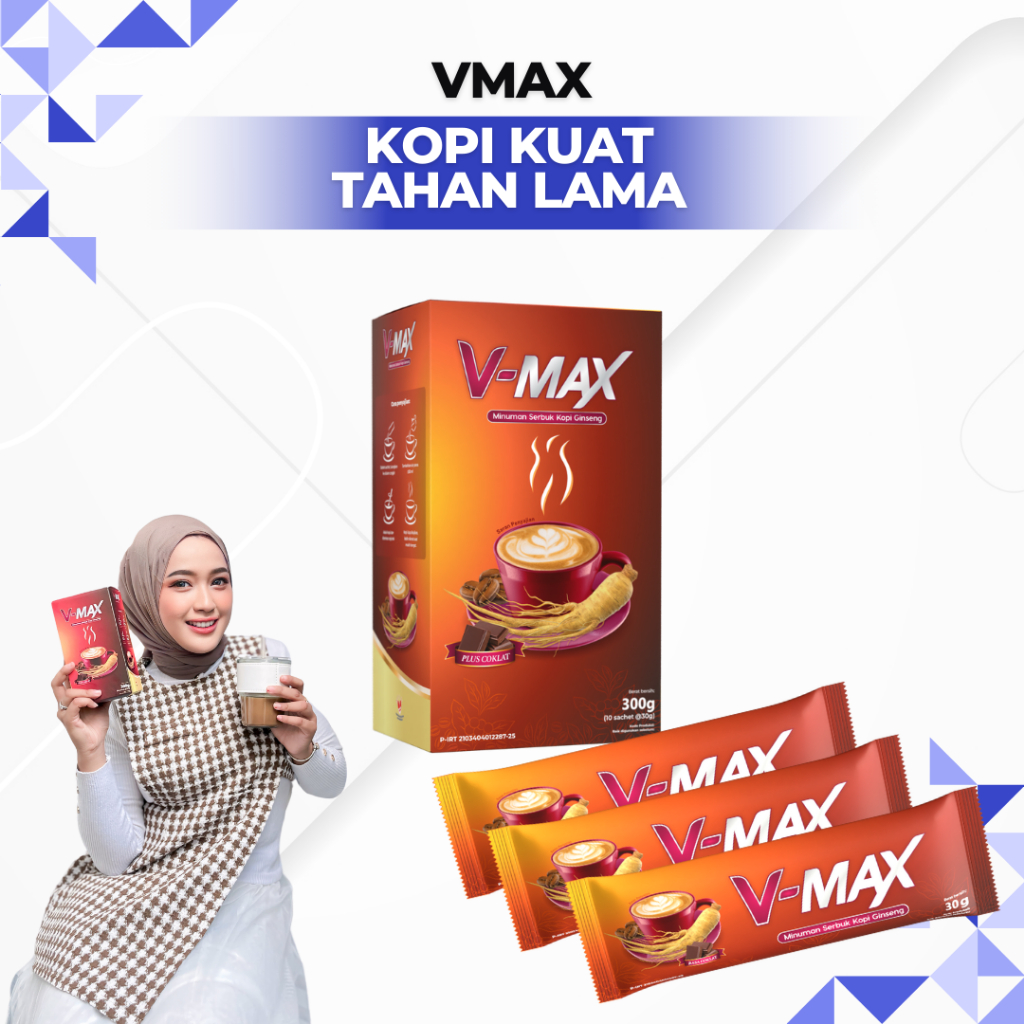 

Minuman Penambah Gairah S3X Wanita VMax Coffe Rasa Cokelat Kopi Stamnia Wanita Ampuh BPOM