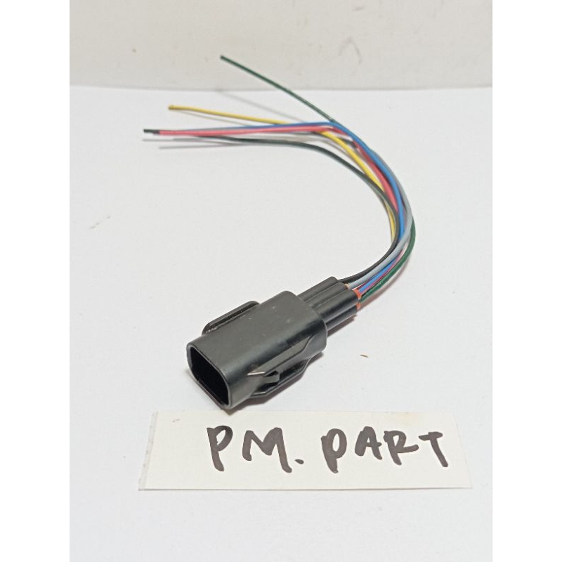 Socket soket male sensor CKP pin 6 asli ori ckp esp fi new vario 125 150 LED ESP