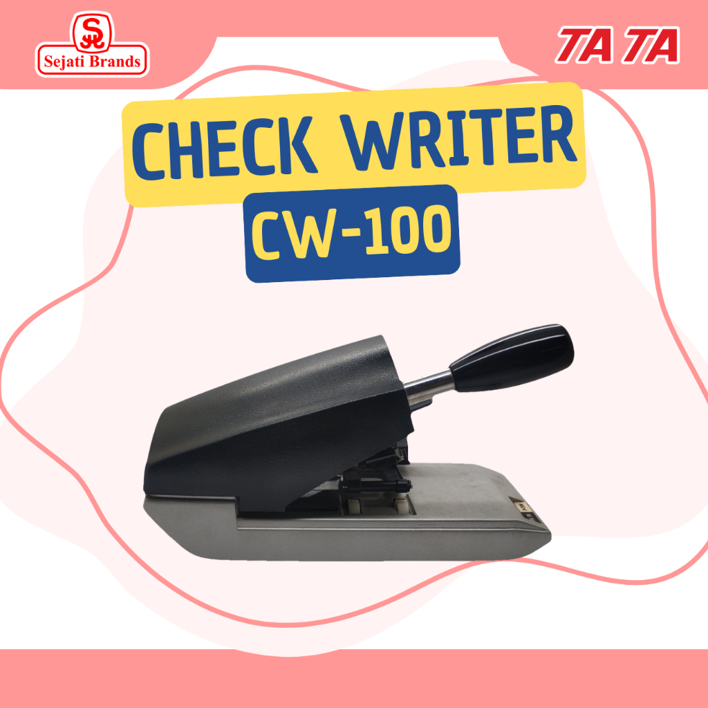 

TA TA Check Writer CW-100 / Alat menulis Cek / Cheque Writer/ Penulis Check