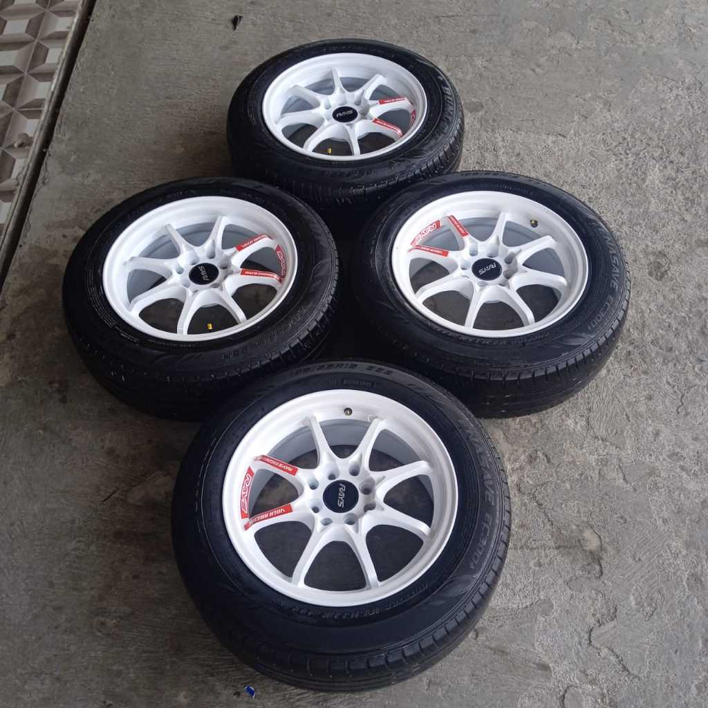 VELG BAN CE28 Hol 8 R15 WARNA PUTIH