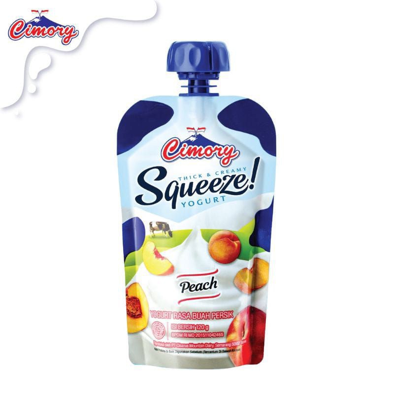 

Cimory Squeeze Peach 120gr