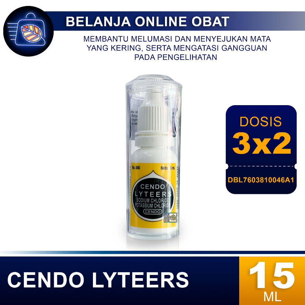 CENDO LYTEERS // Obat Mata