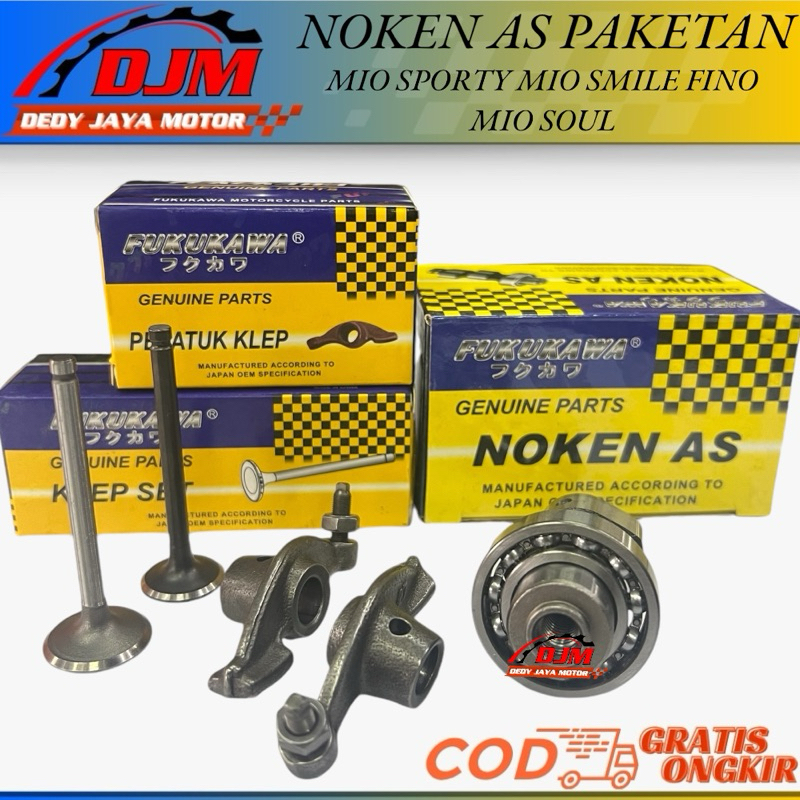 Noken As Paketan Mio Sporty Original Fukukawa Noken As + Payung Klep + Platuk Klep Mio Sporty Mio