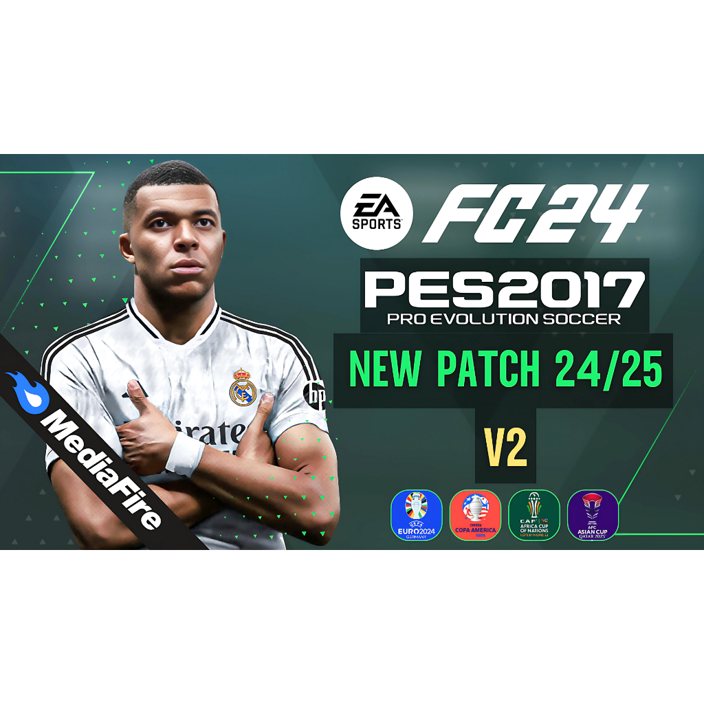 PES 2017 Full UPDATE 2024/2025