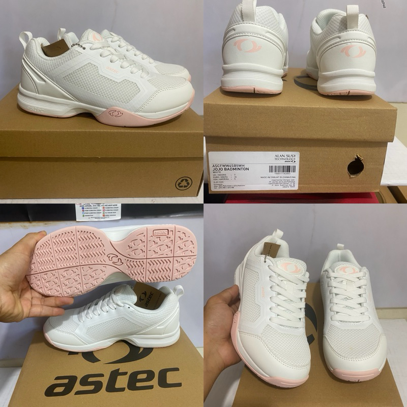 Sepatu Astec Original Badminton Wanita Women