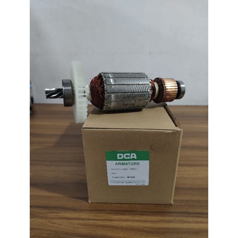 DCA Armature MT 243 / Angker MT 243 Mesin Cut Off Maktec 14 inch / Rotor MT243 Mesin Cut Off 14" Mak